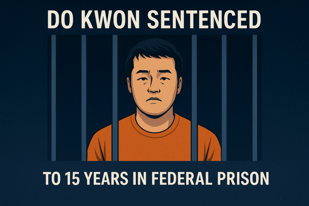 Do Kwon Sentenced to 15 Years in Prison for $40B Terra Luna Collapse