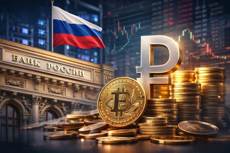 ロシア中央銀行、ビットコインマイニングがルーブルを支えている可能性を指摘